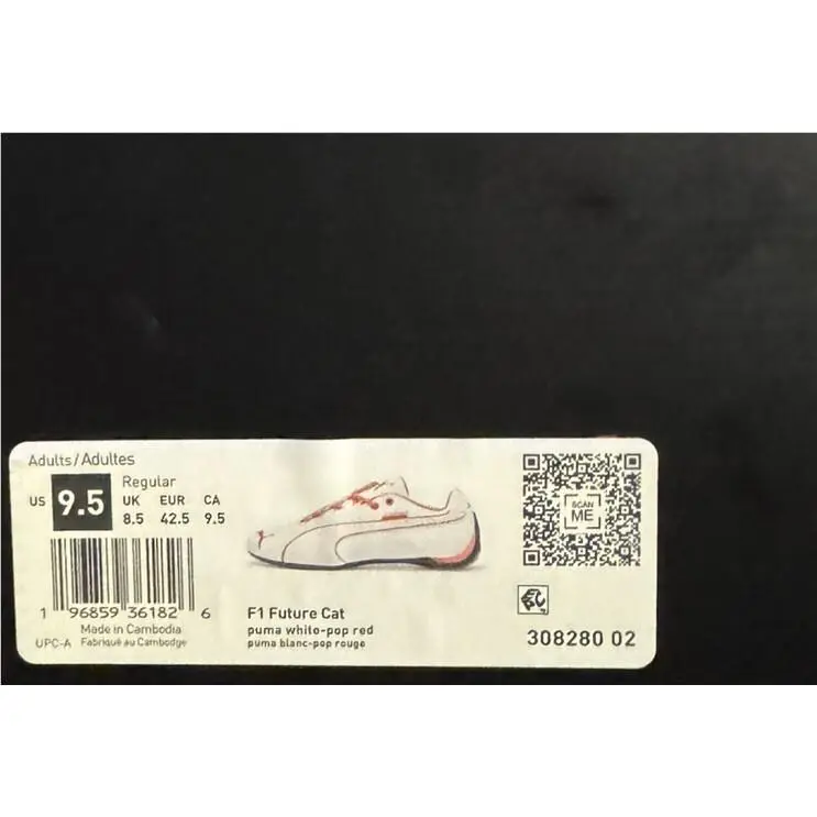Puma shoes - F1 Formula 1 Future Cat - White 5