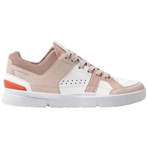 On Running The Roger Clubhouse Women`s Shoes Rose/white 48.99139 Size 5.5