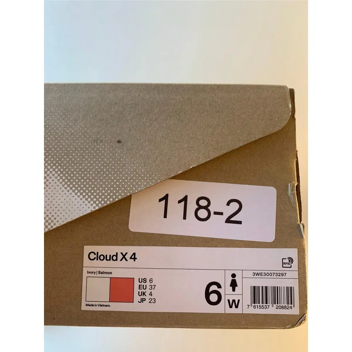 On-Running shoes - Cloud X 4 - Cloud - Ivory 7