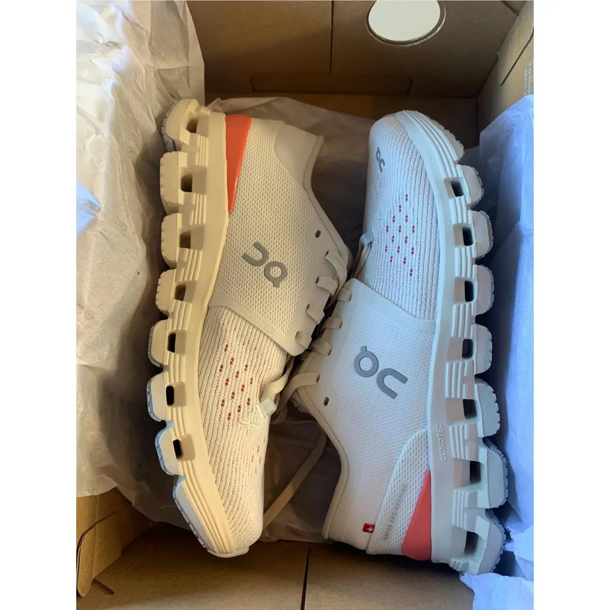 On-Running shoes - Cloud X 4 - Cloud - Ivory 5