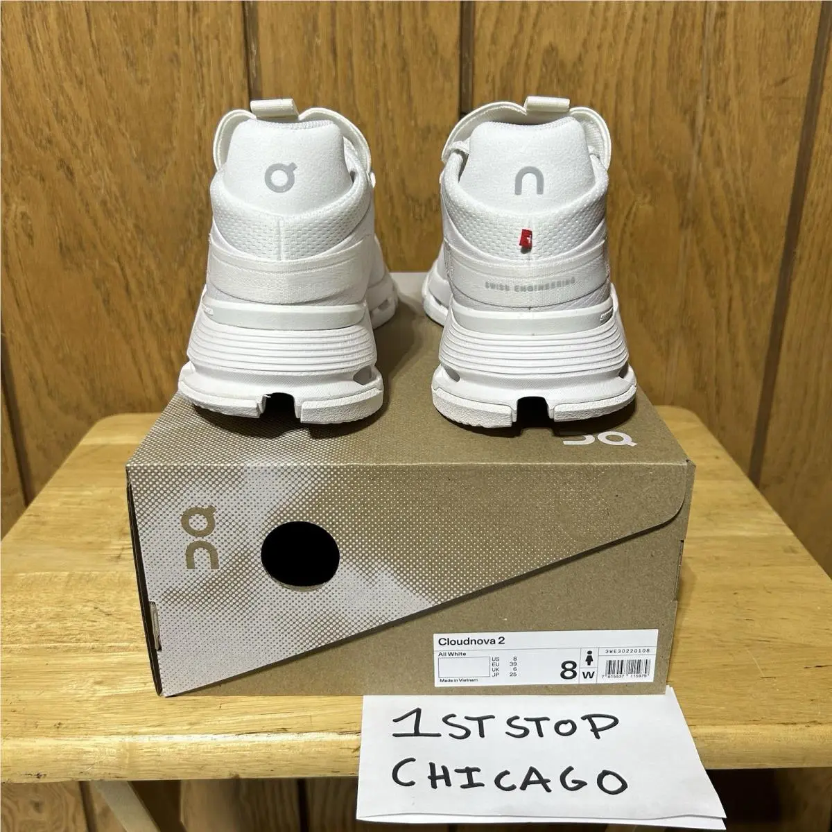 On-Running shoes - On Cloudnova 2 - Cloudnova - 3WE30220108 - All White 1