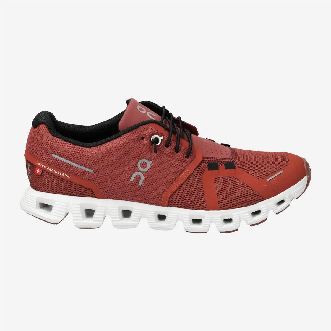 On Running Cloud 5 Women`s Shoes Rust/black 59.98898 Size 5.5