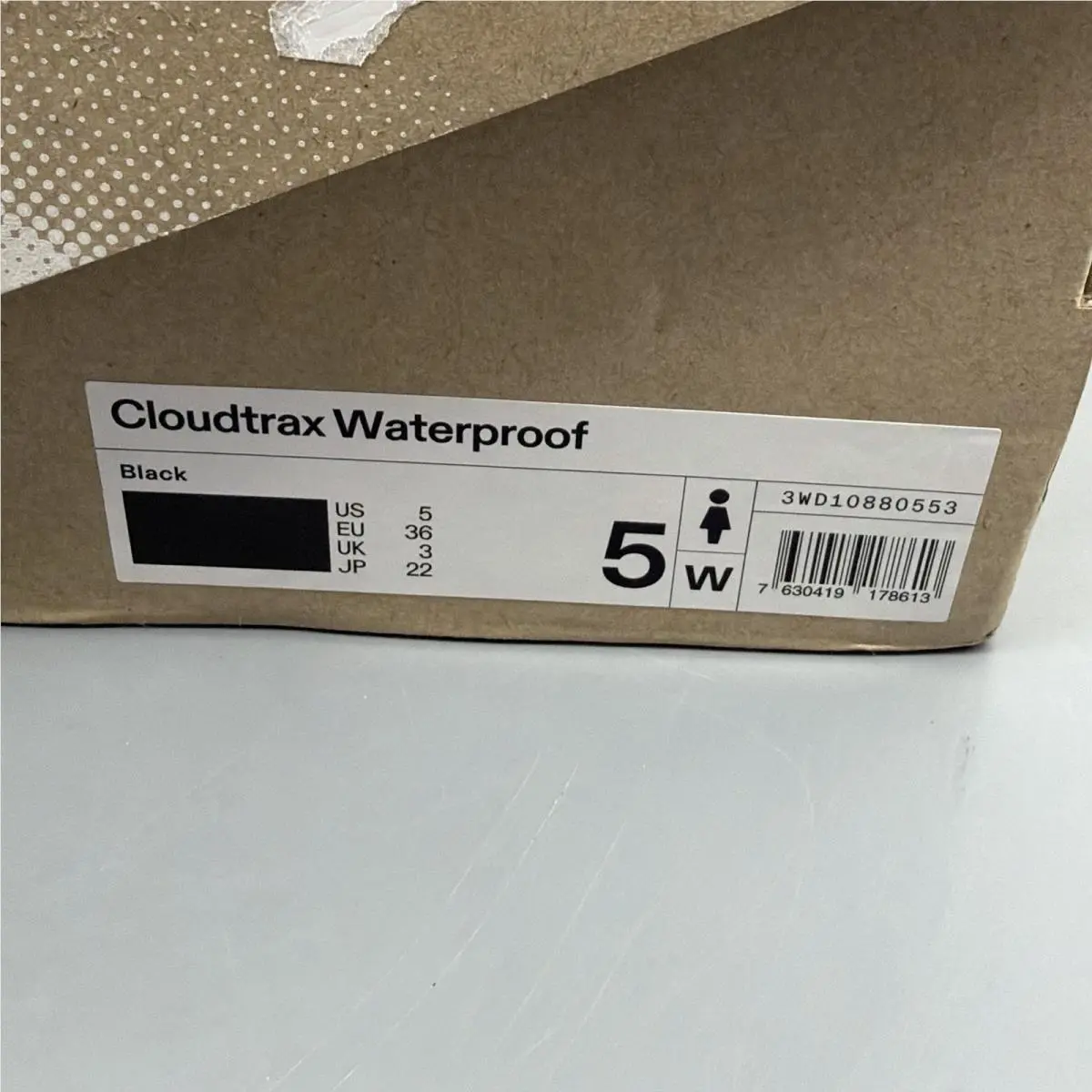 On-Running shoes - On Cloudtrax Waterproof - Cloudtrax Waterproof - 3WD10880553 - Black (UPC: 7630419178613) 12