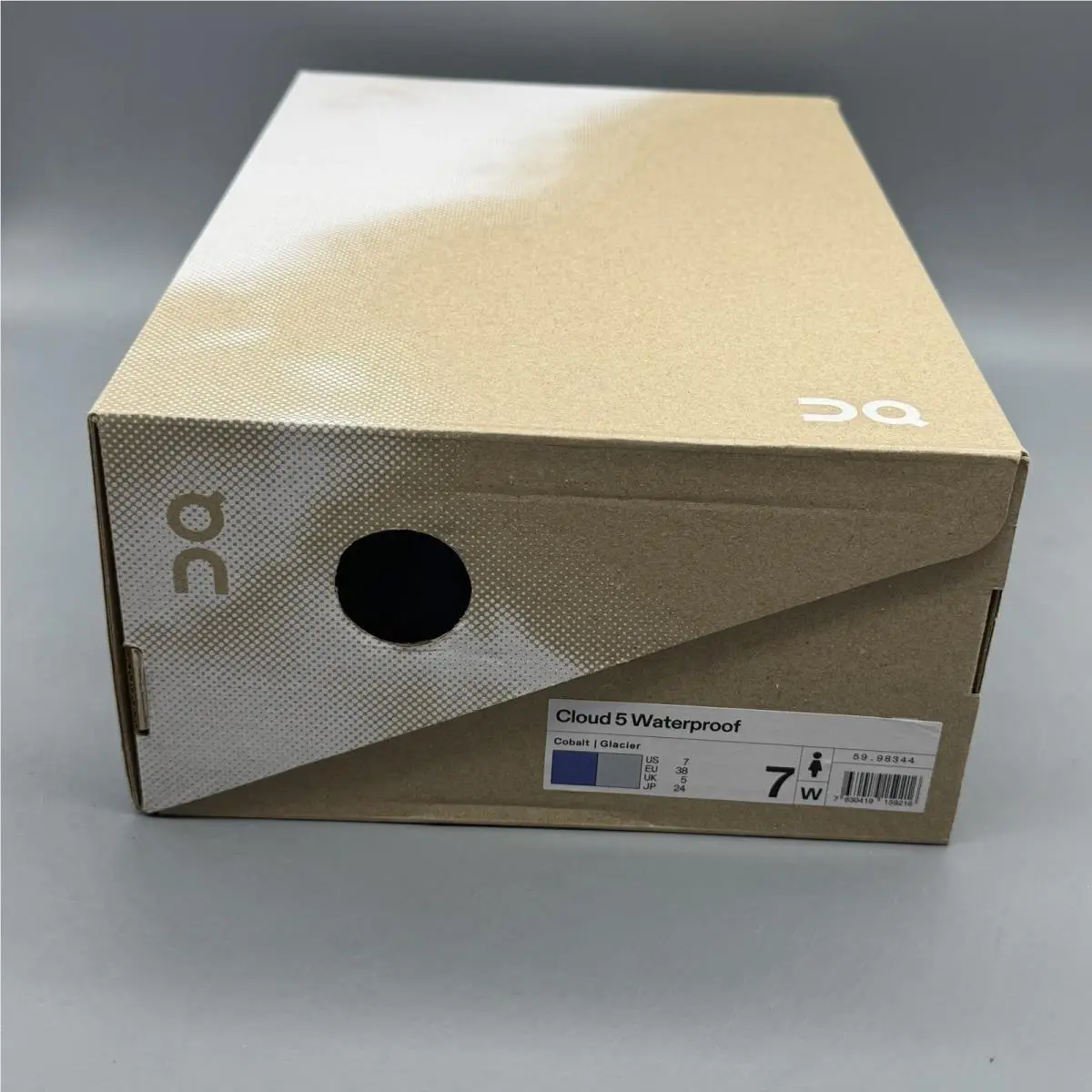 On-Running shoes - On Cloud 5 Waterproof - Cloud Waterproof - 5998344 - Cobalt/Glacier (UPC: 7630419159216) 15