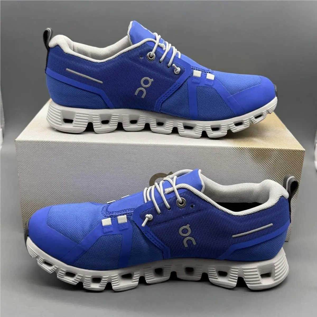 On-Running shoes - On Cloud 5 Waterproof - Cloud Waterproof - 5998344 - Cobalt/Glacier (UPC: 7630419159216) 1