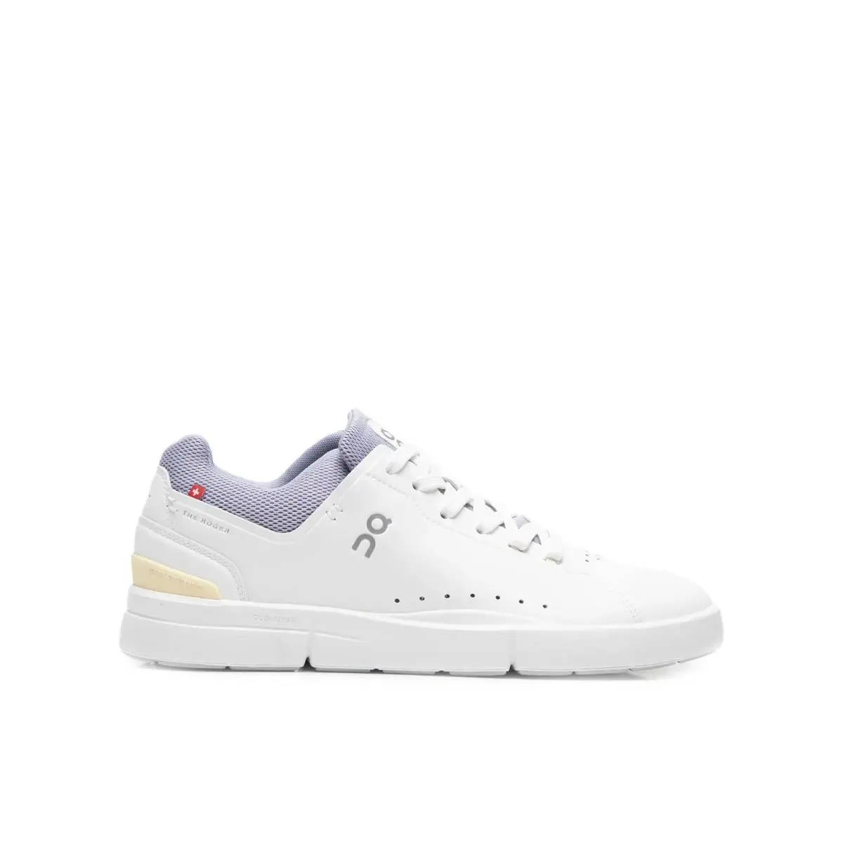 On Running The Roger Advantage Women`s Shoes White/tempest 48.98342 Size 5 - White