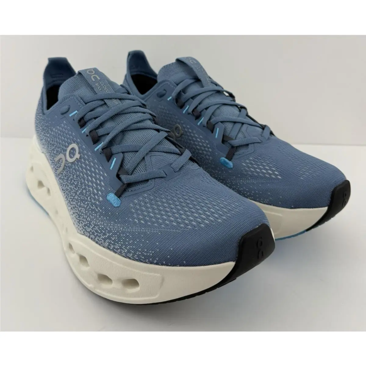 On Running Cloudsurfer Max Mens 11.5 Dust Ivory Athletic Running Shoes