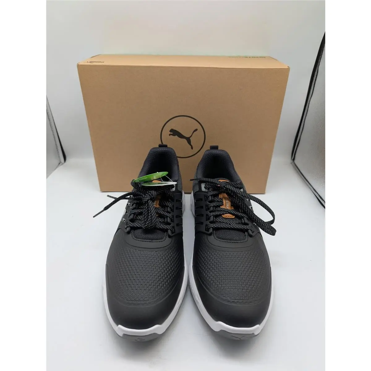 Mens Ignite Elevate2 Tour Golf Shoe Blk/slv 11.5 31255302 by Puma