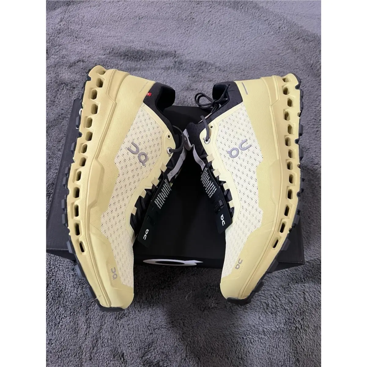 On Running Cloud Ultra Men’s 12.5 Limelight Eclipse Yellow Sneakers Shoes