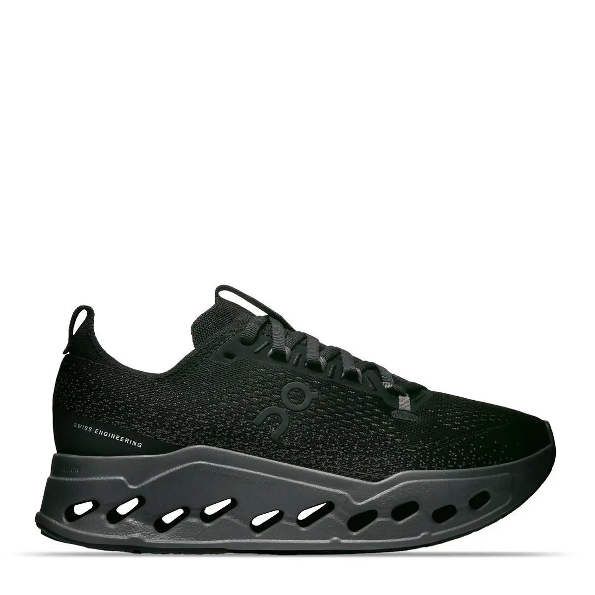 On Running Cloudsurferax Women`s Shoes Black/eclipse 3WF30220106 Size 8.5