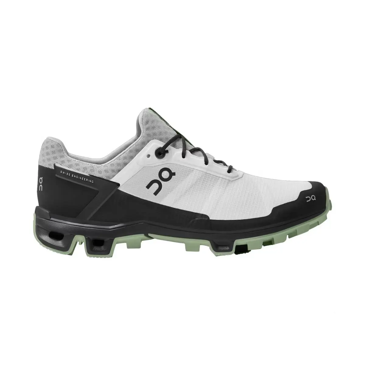 On Running Cloudventure Peak 2 Women`s Shoes White/leaf 34.99001 Size 10.5 - White
