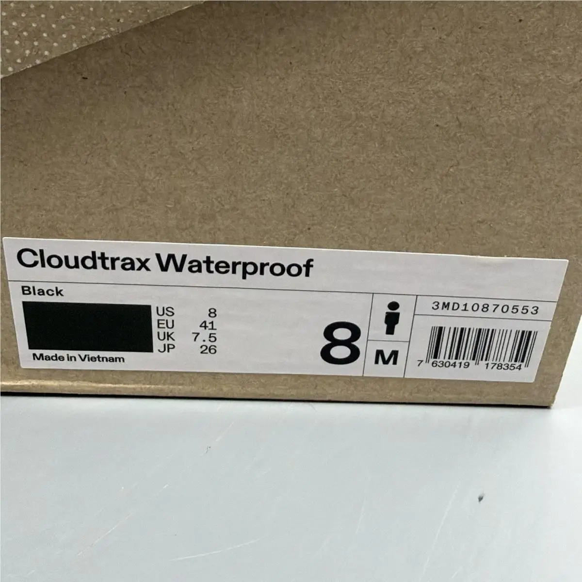 On-Running shoes - Cloudtrax Waterproof - Cloudtrax Waterproof - 3MD10870553 - Black (UPC: 7630419178354) 13