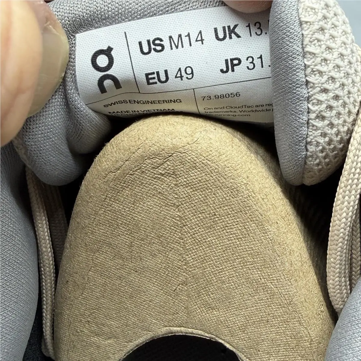 On-Running shoes - Cloudwander Waterproof - Cloudwander Waterproof - 7398056 - Pearl/Root (UPC: 7630867828399) 10