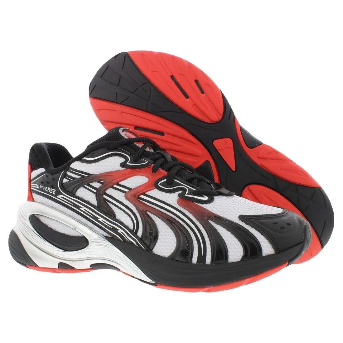 Puma Inverse Pumatechx Mens Shoes Size 10 Color: White/black/for All Time Red - White/Black/For All Time Red, Main: Multi-Colored