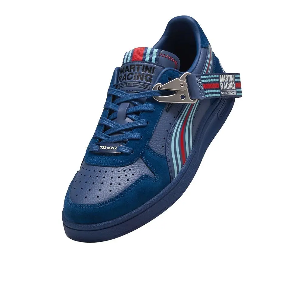 Puma shoes - PUMA Porsche Legacy Indoor Martini Limited Lace Up - 30907302 - Blue (UPC: 198553876460) 4