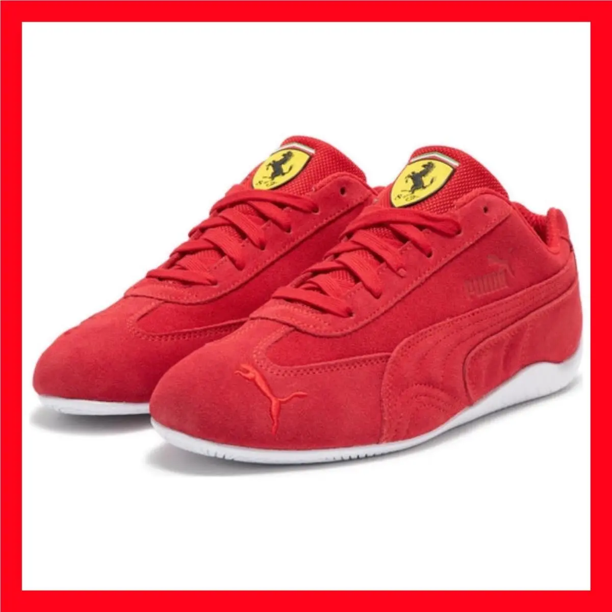 Ferrari Speedcat Rosso White Red Limited Edition Shoes 307822-02 Men`s 10.5 by Puma