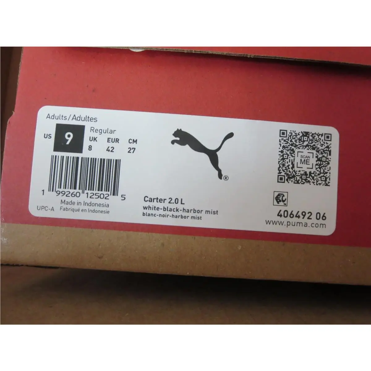 Puma shoes - PUMA Carter 2.0 Lace Up - 40649206 - Grey (UPC: 199260125025) 6