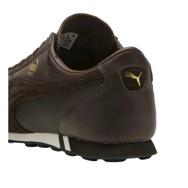 Puma shoes - PUMA Sprint Premium Lace Up - 40508402 - Brown 2