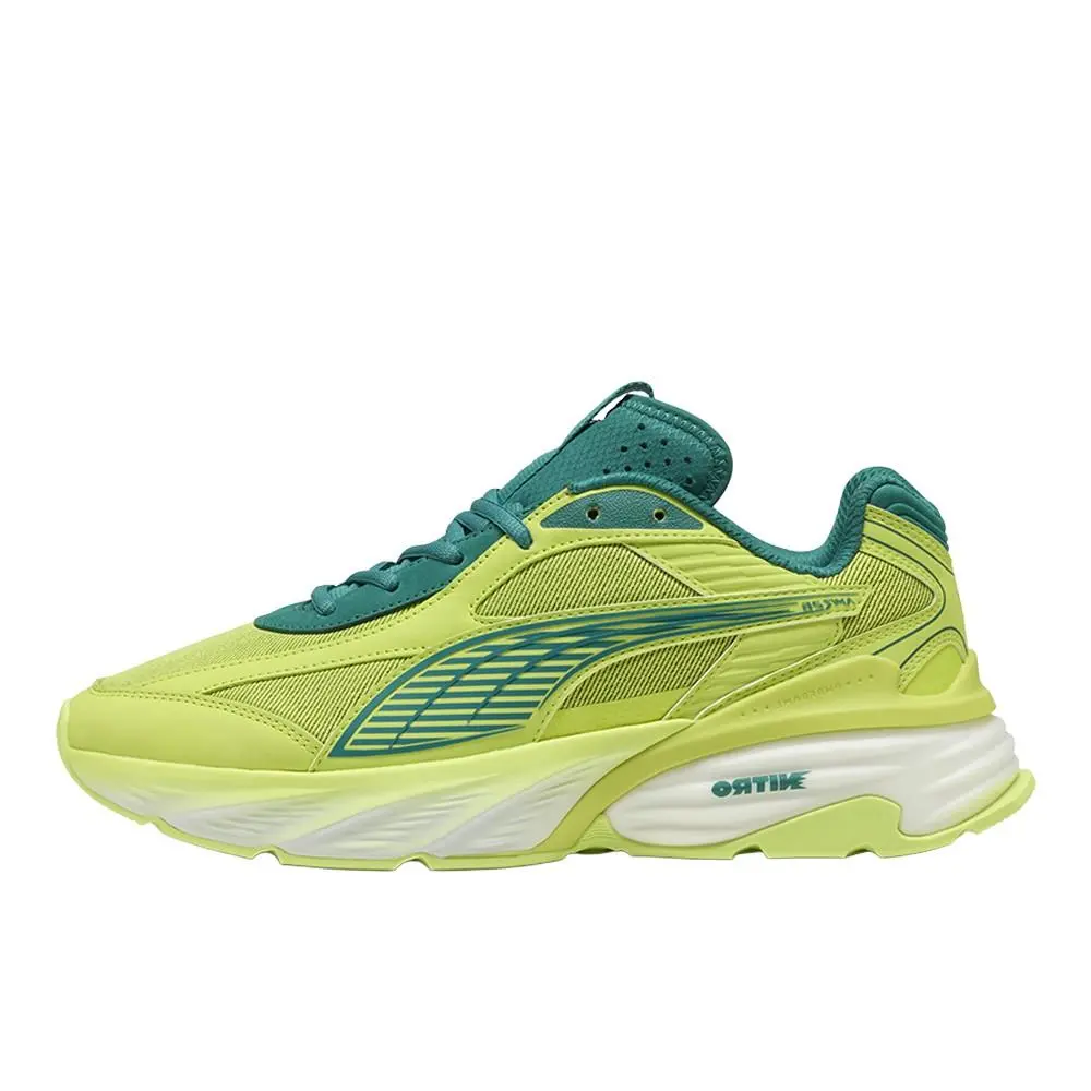 Puma shoes - PUMA  X Aston Martin Aramco F1 Team Fade Lace Up - 30933302 - Green (UPC: 198556322780) 1