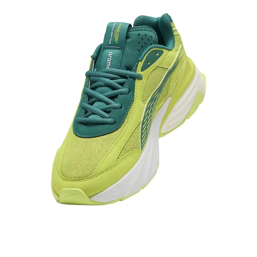 Puma shoes - PUMA  X Aston Martin Aramco F1 Team Fade Lace Up - 30933302 - Green (UPC: 198556322780) 4