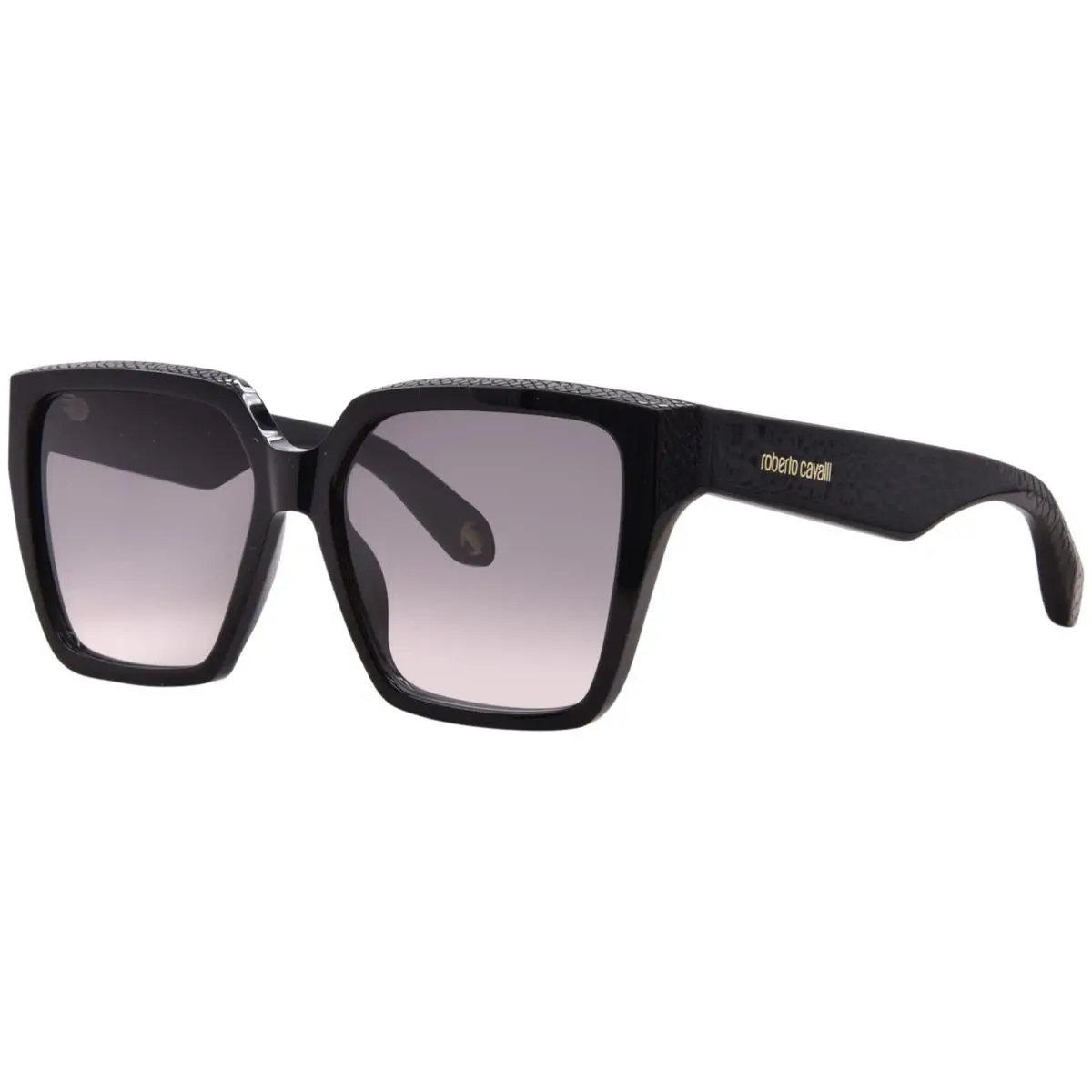 SRC156M 0700 Sunglasses Women`s Black/grey Gradient Square 56mm by Roberto Cavalli