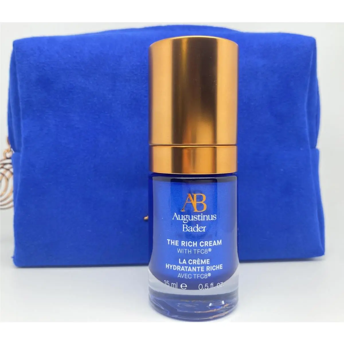 The Rich Cream with TFC8 15ml/0.5 fl oz Travel Size Nwob by Augustinus Bader