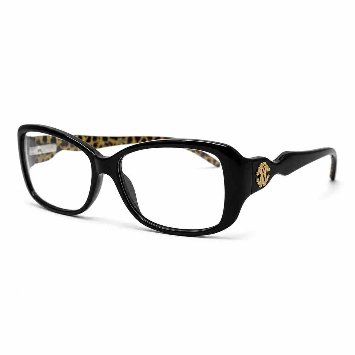 Women`s Black Eyeglasses Maggiociondolo 626 001 by Roberto Cavalli