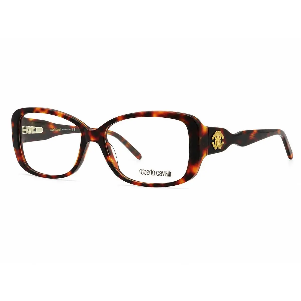 Women`s Eyeglasses Amber Havana Brown Maggiociondolo 626 052 by Roberto Cavalli