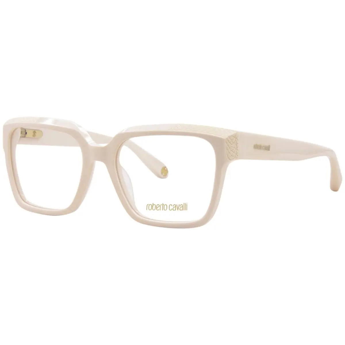 VRC147M 09X7 Eyeglasses Women`s Shiny Full Cream Full Rim 54mm by Roberto Cavalli