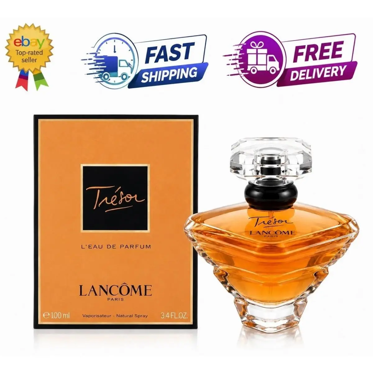 Tresor by Lancome L`eau De Parfum Spray For Women 3.4oz by Lancôme