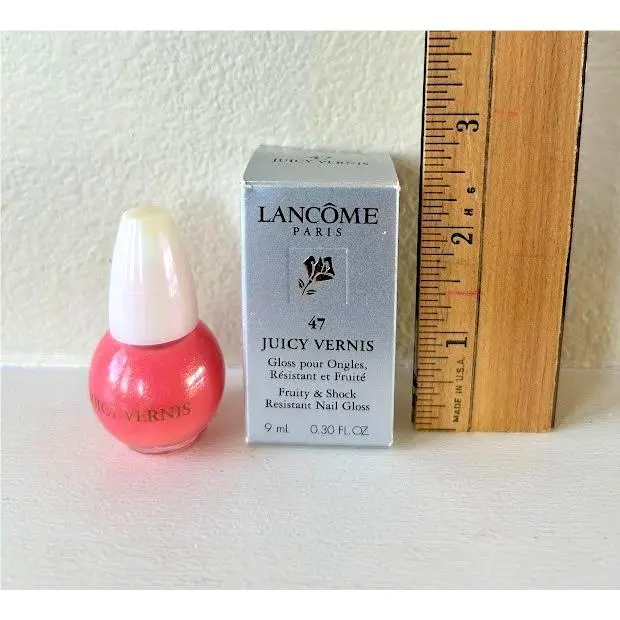 Paris Vintage Juicy Vernis Fruity Nail Gloss Polish 47 Lollipop by Lancôme