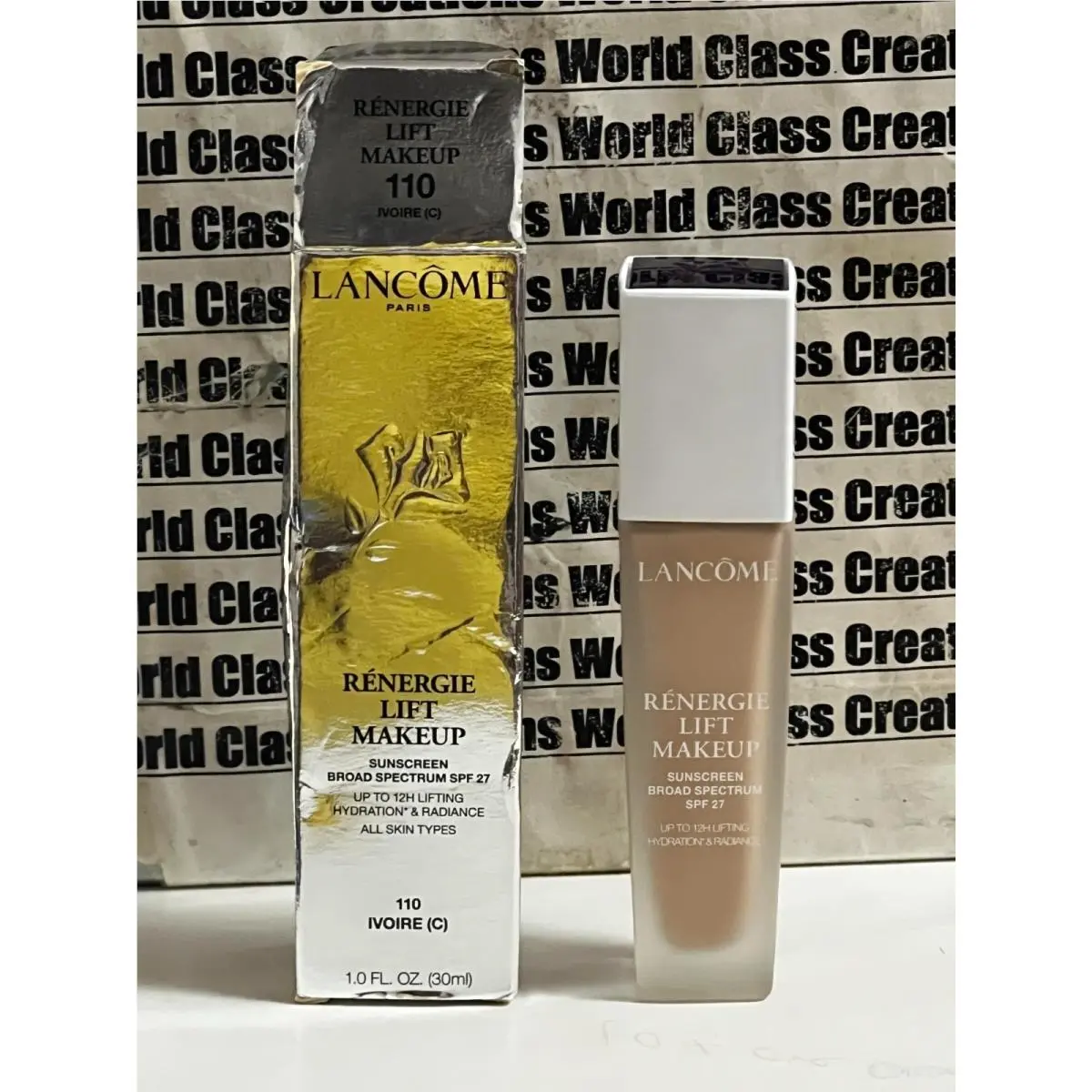 Lancome Renergie Lift Makeup Foundation 12H Lifting - 110 Ivoire C -1 OZ/30 ML by Lancôme