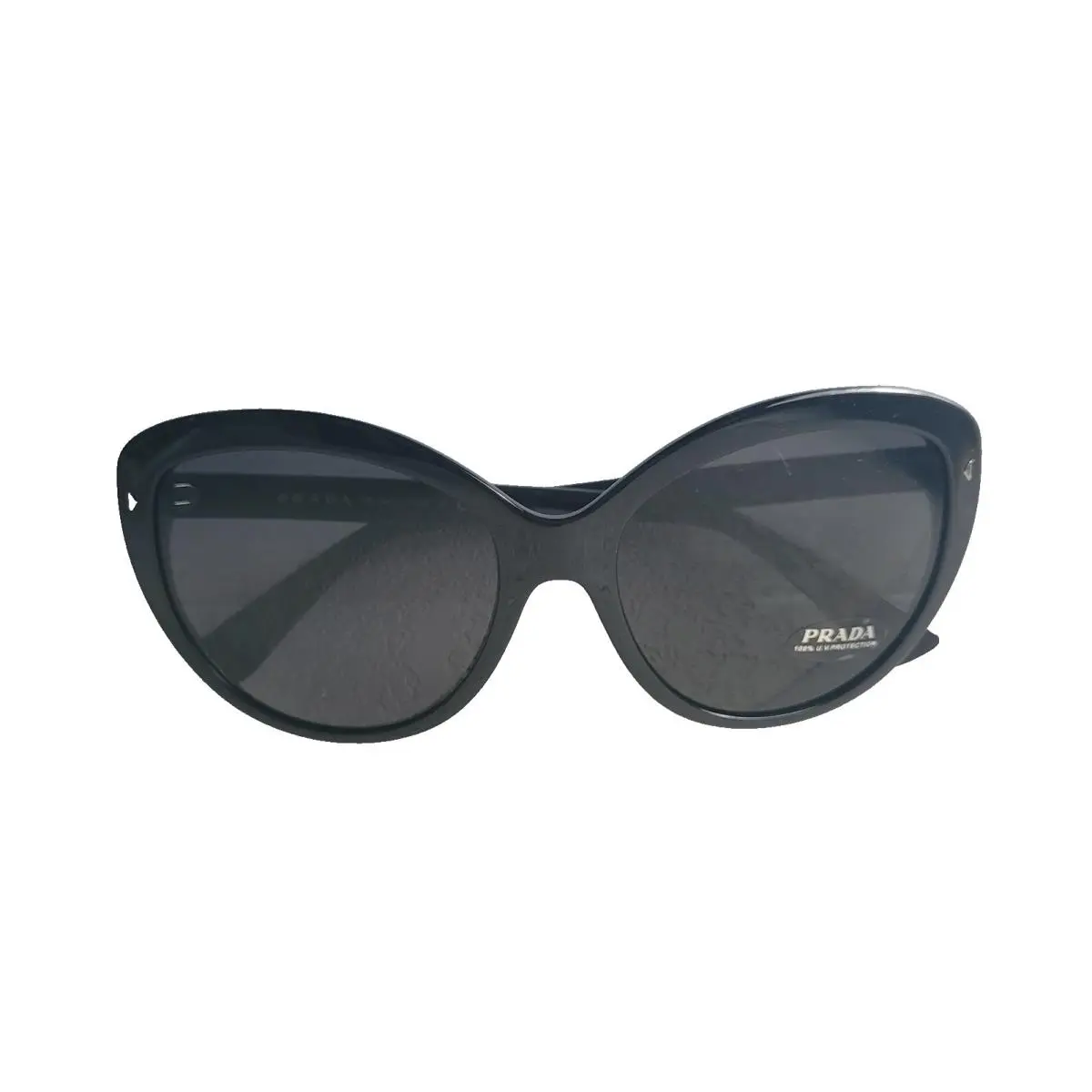 Cat Eye /butterfly Black Women`s Sunglasses PR 16SS by Prada