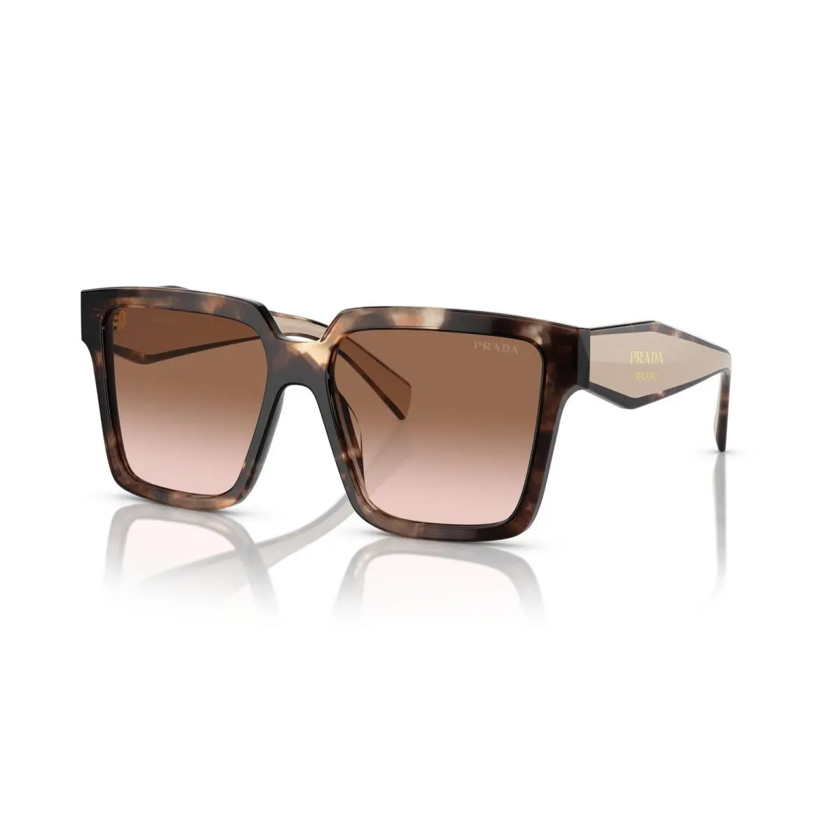 Prada 24ZSF Sunglasses 07R0A6 Tortoise