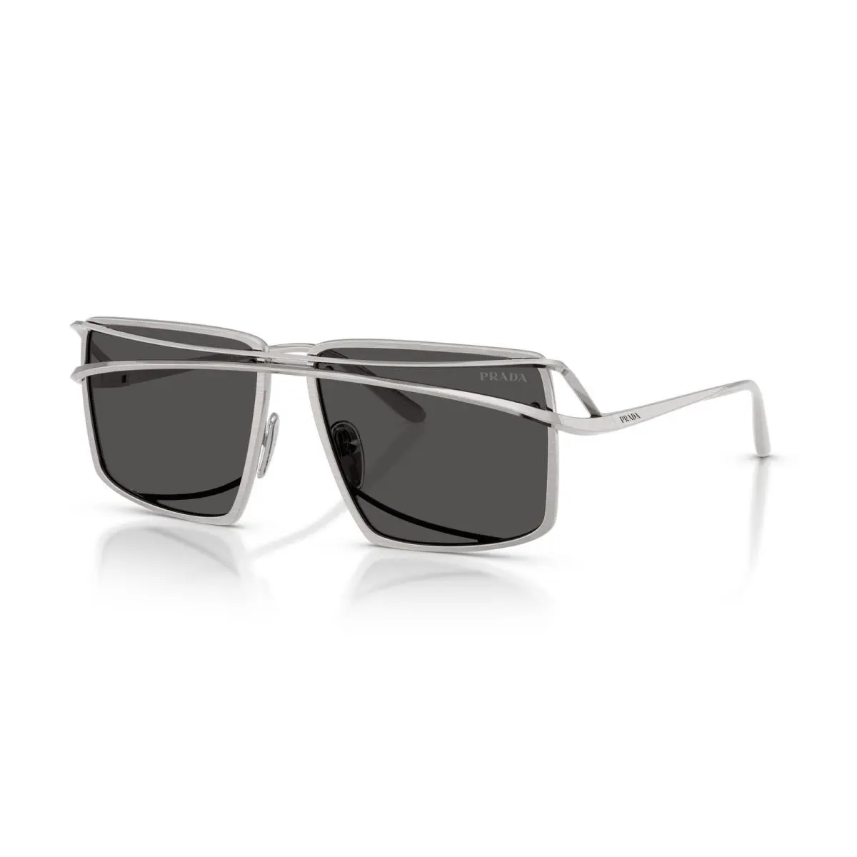 Prada C55S Sunglasses 28C08Z Silver