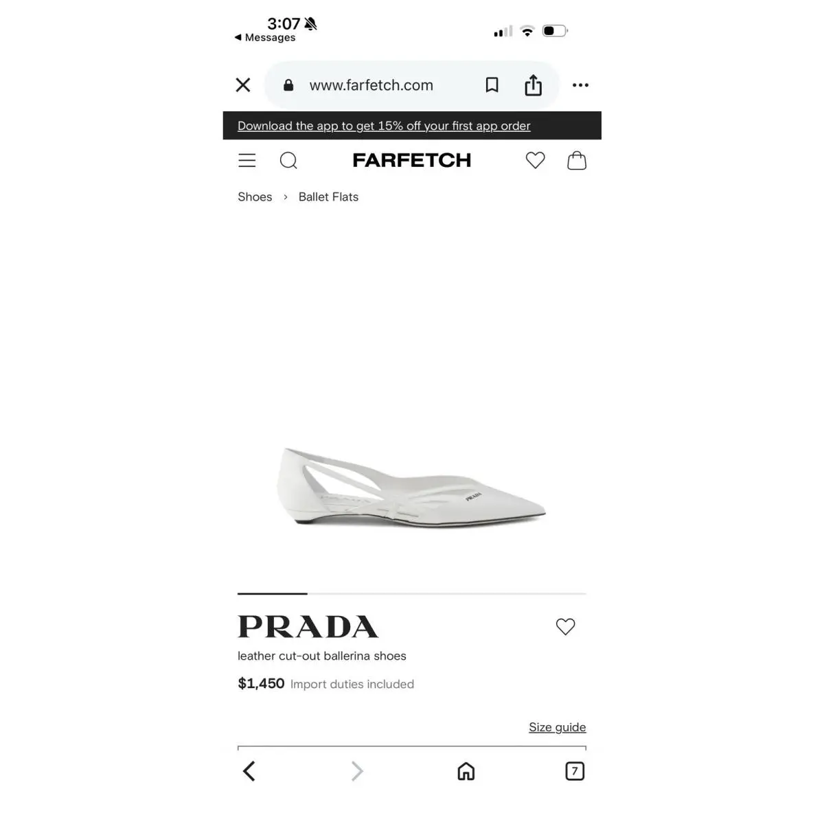 w Box Women’s  Shoes Size 38.5 by Prada