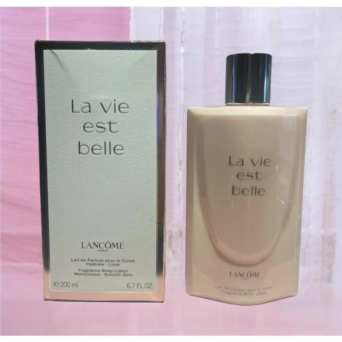 Lancome La Vie Est Belle Lait de Parfum Fragrance Body Lotion Full Size 6.7oz