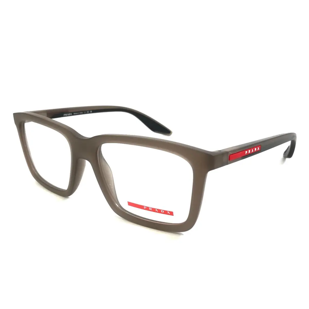 Prada Linea Rossa Eyeglasses Frames VPS03S 29F-1O1 Frosted Brown 53-17-145