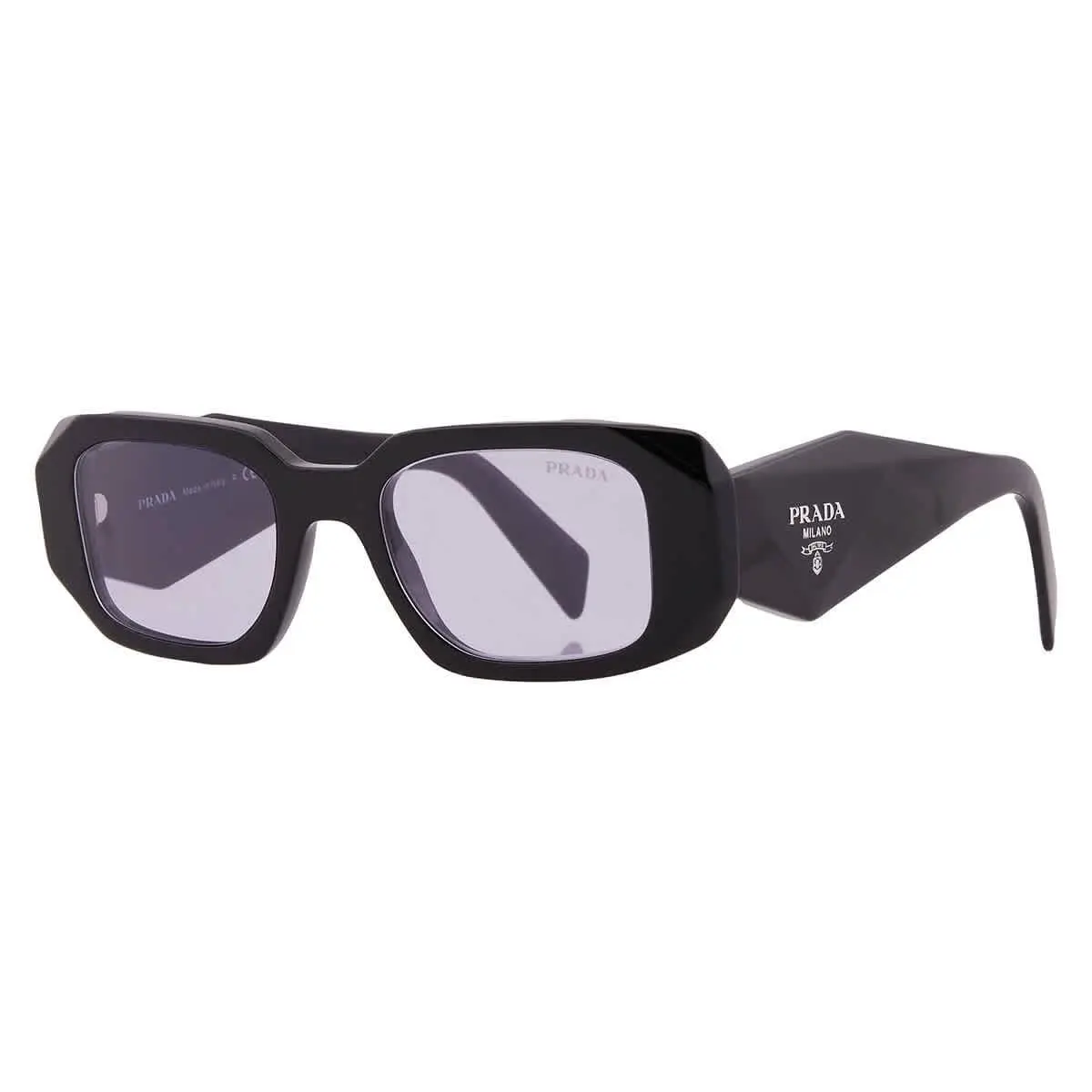 Prada Violet Rectangular Ladies Sunglasses PR 17WS 16K40J 49 PR 17WS 16K40J 49