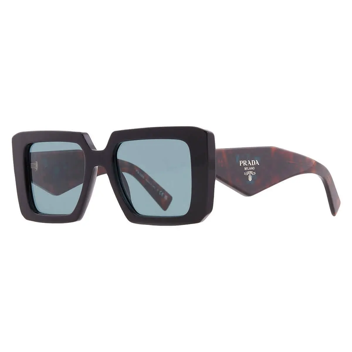 Petrol Green Shield Ladies Sunglasses PR 23YS 26B40K 51 PR 23YS 26B40K 51 by Prada