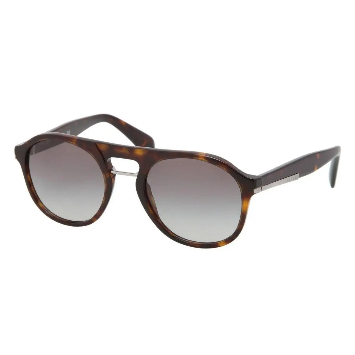 Sunglasses PR09PS 2AU3M1 51mm Dark Havana / Dark Grey Gradient Lens by Prada