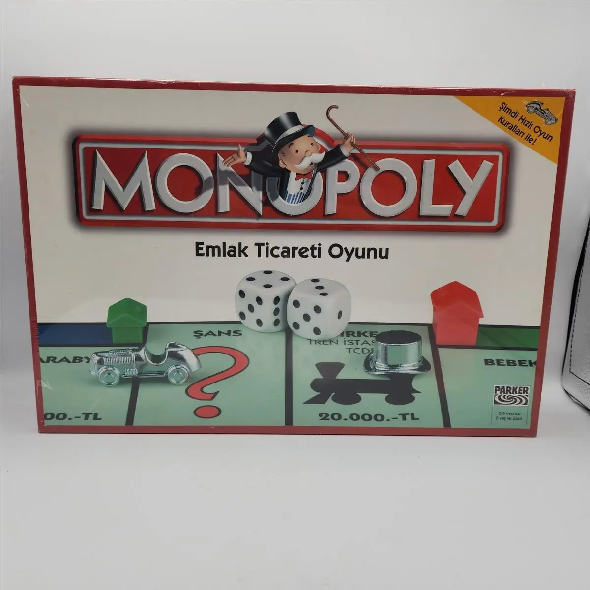 Monopoly Turkish Edition Board Game - Emlek Ticareti Oyunu - Parker Hasbro
