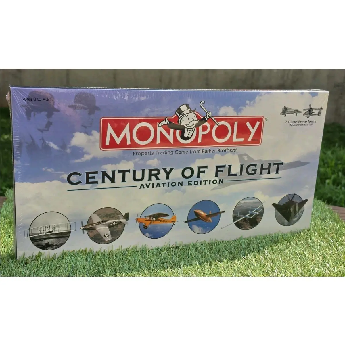 Monopoly Century of Flight Aviation Edition Broad Game 2003 Hasbro