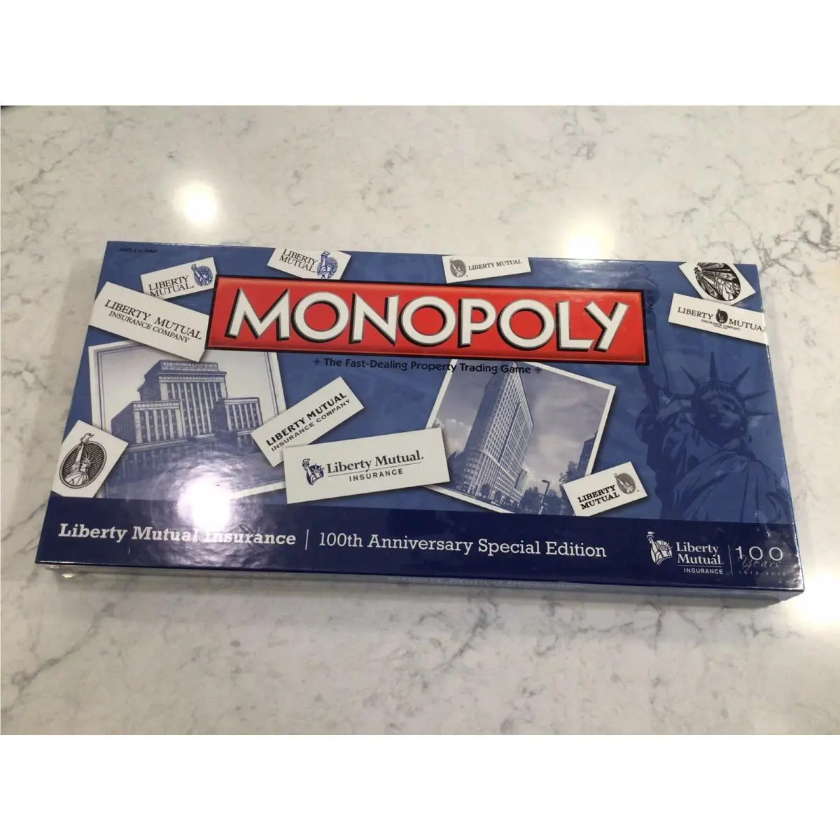 Liberty Mutual Insurance Monopoly Game 100th Anniversary Special Edition