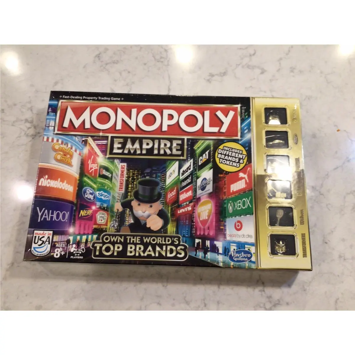 Monopoly Empire Board Game Box and Pieces