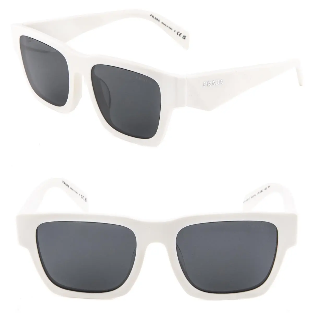 Symbole White Triangle PRA06S A06 Unisex Fashion Sunglasses A06S by Prada