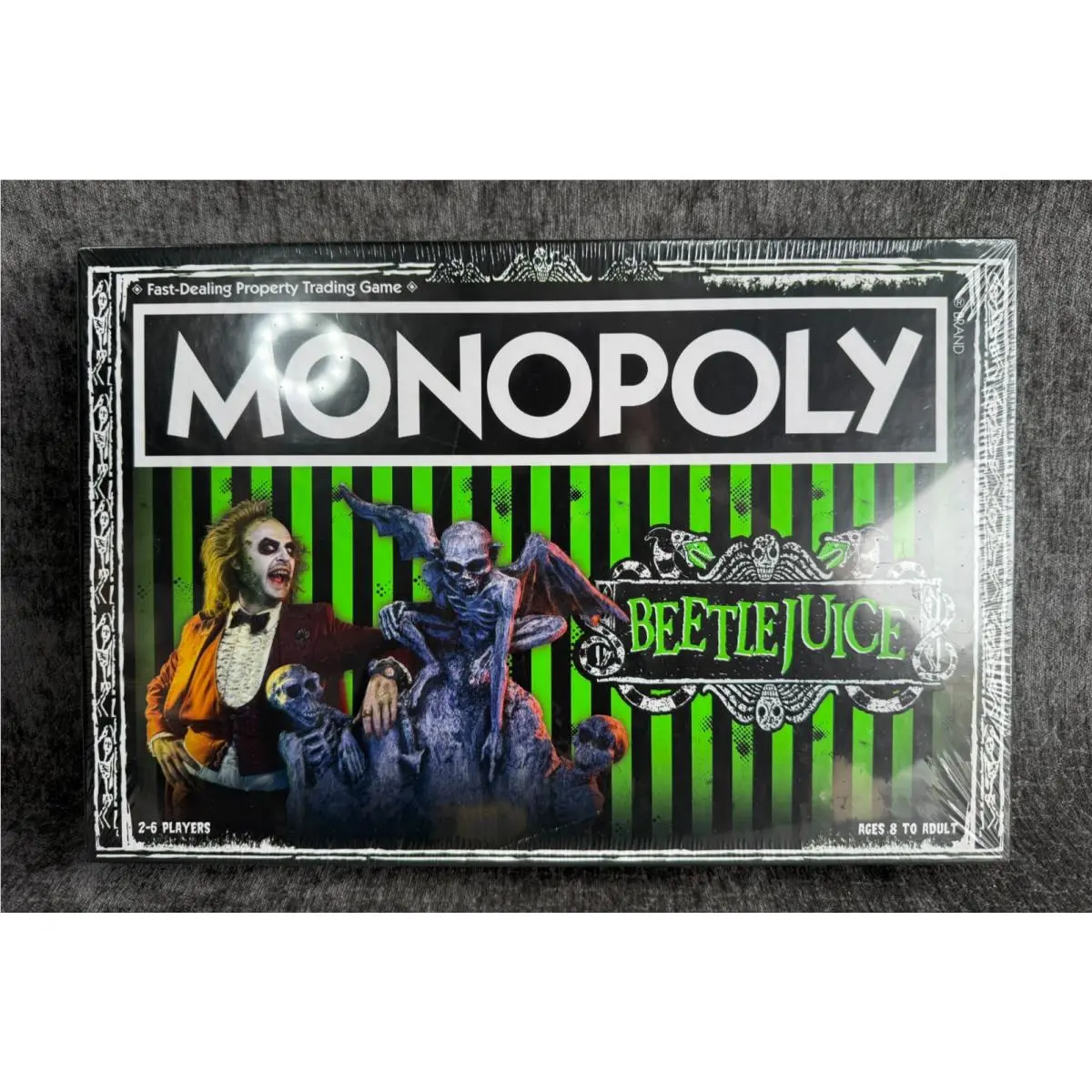 Monopoly Beetlejuice Edition Board Game Usaopoly Hasbro