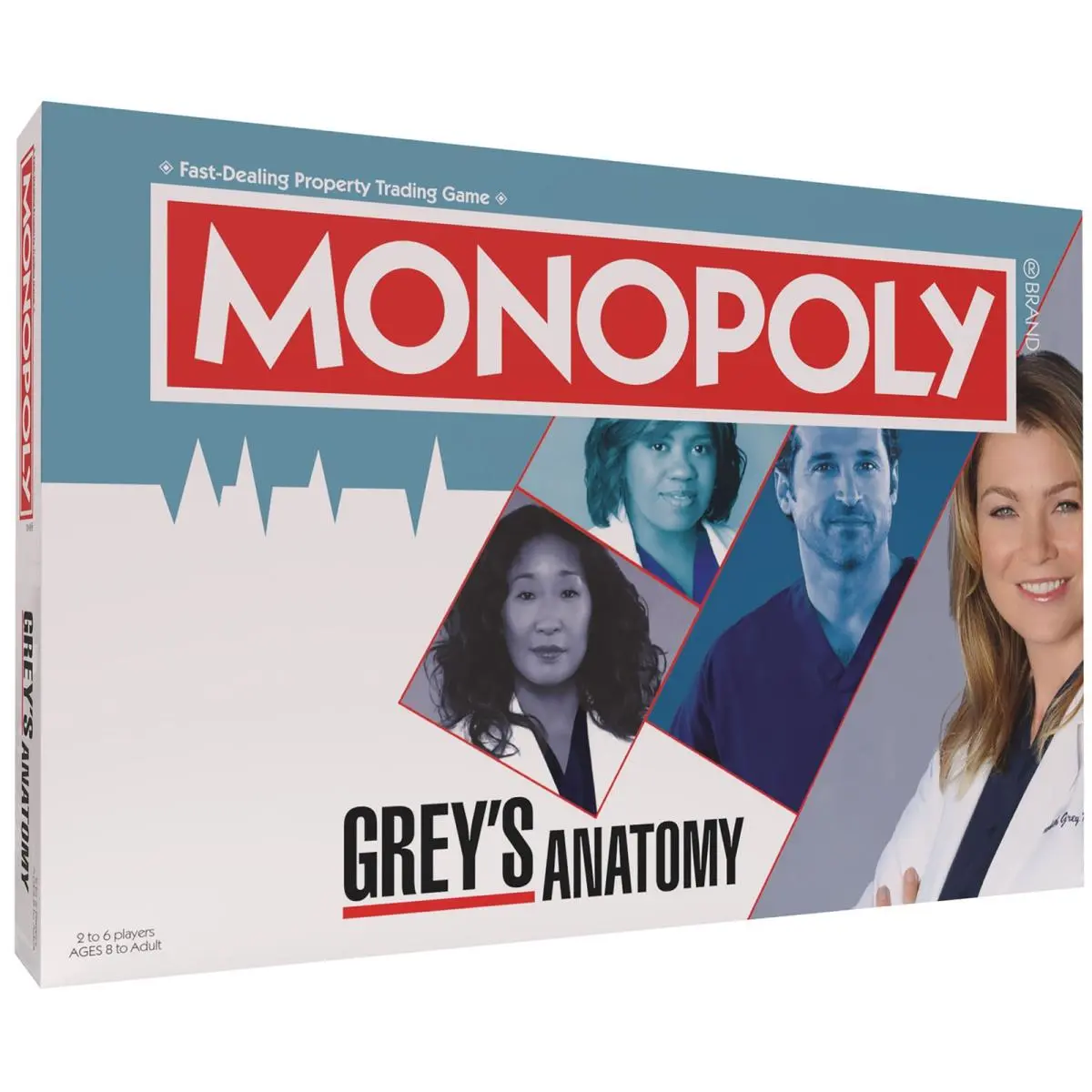 Monopoly: Grey`s Anatomy - Strategy Board Game Ages 8+ 2-6 Players