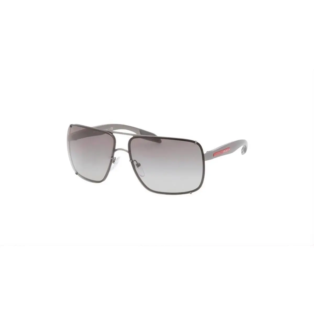 Prada Sport Sunglasses PS53OS 7CQ3M1 63mm Gunmetal / Grey Gradient Lens