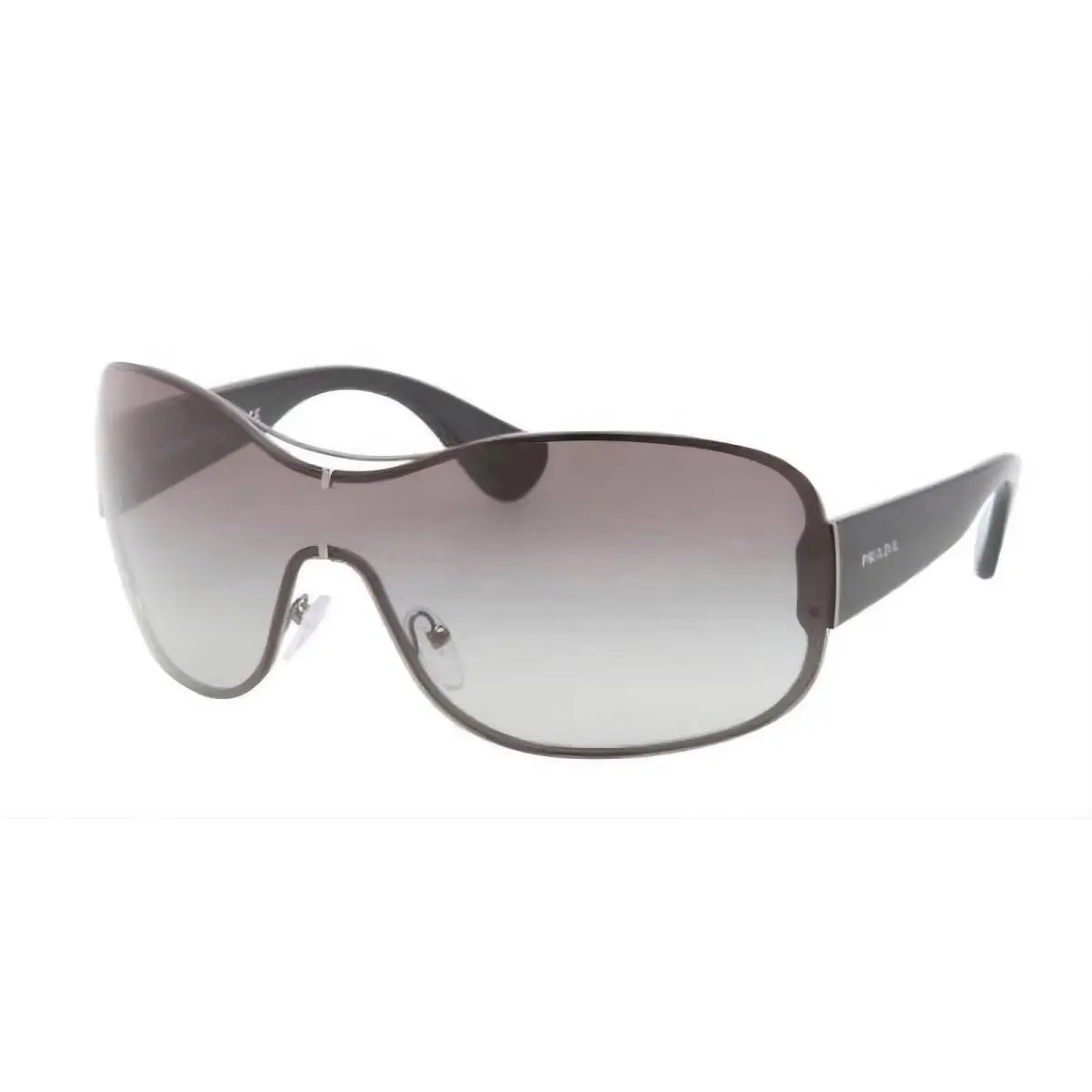 Prada PR63OS 5AV3M1 Sunglasses Black / Grey Gradient Lens